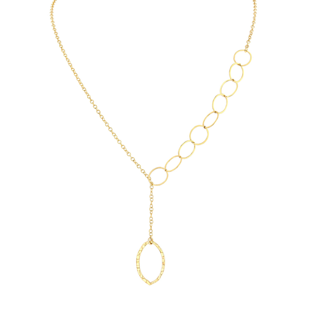 THREE CHAIN PULLOVER NECKLACE
